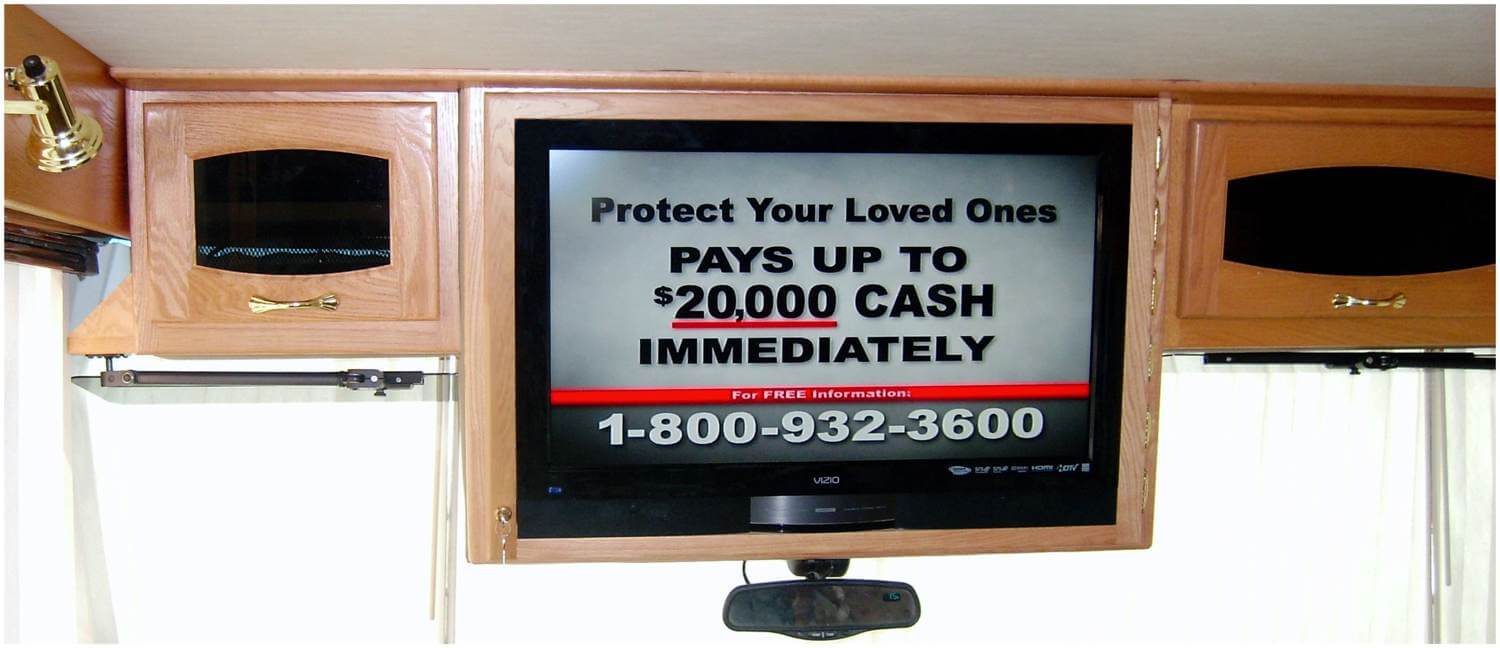 swinging-tv-door-cabinet-1 Swinging TV door cabinet with image on TV screen
